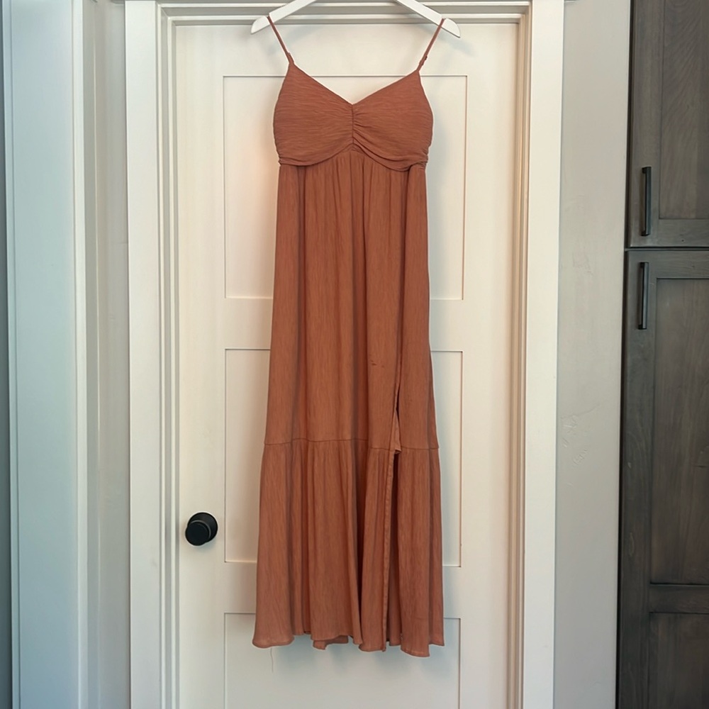 Abercrombie & Fitch midi dress/ mauve/ medium